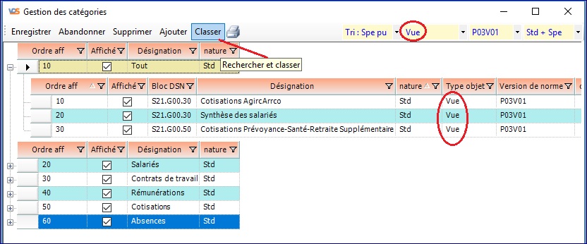 Gestion des catégories - 8